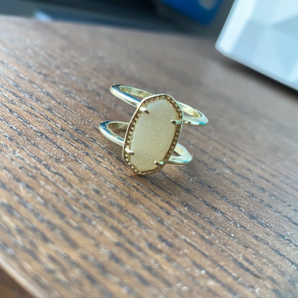 Kendra Scott Elyse Gold ring in Drusy